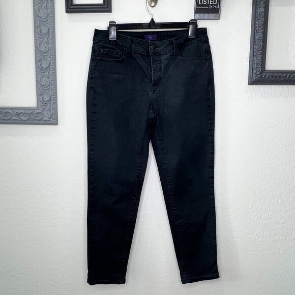 NYDJ Pants - NYDJ Black Ankle Pant - Lift Tuck Technology - Size 6